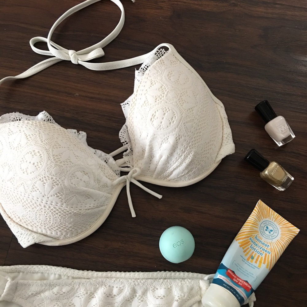 32DD Lace VS Bikini Push-Up Top